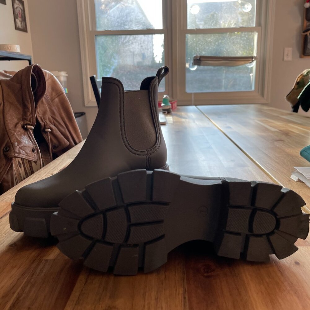 Jeffrey Campbell Ankle Rain Boots | Chelsea Style | Never Worn - Picture 3 of 6